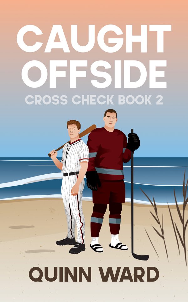 Caught Offside, Cross Check Book 2, by Quinn Ward cover